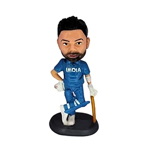 virat kohli bobblehead 14 cms- indian jersey