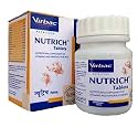 Virbac Nutrich Tablets 60 Pieces Minerals and Vitamins Supplement for Dog & Cat, 60 Count