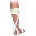 Viresa AFO Foot Drop Splint Support - Orthotics Ankle Foot Brace Stabilizer (Large (Left))