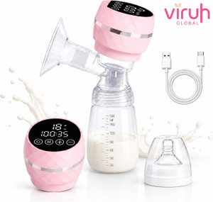 VIRUH GLOBAL Electric Breast Pump Portable USB