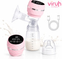 VIRUH GLOBAL Electric Breast Pump Portable USB