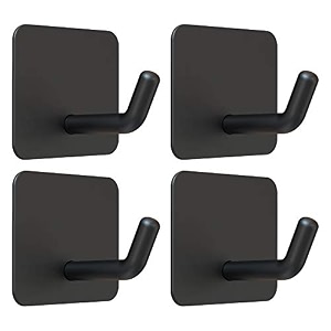 vis39v adhesive hooks for shower wall heavy duty white 4 pcs