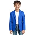 Visaccy Boys Suit Jacket Toddler Formal Blazer Slim Fit Sport Coat for Kids