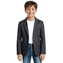 Visaccy Boys Suit Jacket Toddler Formal Blazer Slim Fit Sport Coat for Kids