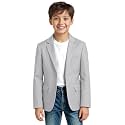 Visaccy Boys Suit Jacket Toddler Formal Blazer Slim Fit Sport Coat for Kids