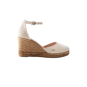 Viscata Estartit Espadrille Canvas Wedges Spain Handmade