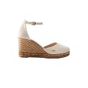 Viscata Estartit Espadrille Canvas Wedges Spain Handmade