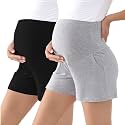 Viscose from Bamboo Maternity Summer Lounge Pajama Shorts