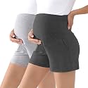 Viscose from Bamboo Maternity Summer Lounge Pajama Shorts