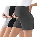 Viscose from Bamboo Maternity Summer Lounge Pajama Shorts