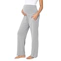Viscose from Bamboo Maternity Wide Leg Lounge Pajama Pants