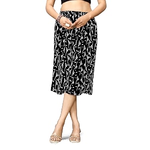 Viscose Rayon Flared Printed Plazzo Palazzo Pants