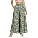 Viscose Rayon Flared Printed Plazzo Palazzo Pants