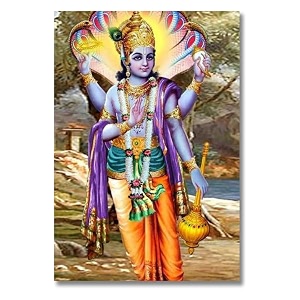 vishu ji  hindu god posters for wall  a3 and a4 sizes  400 gsm paper  gloss lamination  premium packaging large a3 vishnu ji 5