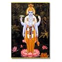 Vishu Ji | Hindu God Posters for Wall | A3 and A4 sizes | 400 GSM Paper | Gloss Lamination | Premium Packaging (Large A3, Vishnu Ji 12)