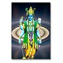 Vishu Ji | Hindu God Posters for Wall | A3 and A4 sizes | 400 GSM Paper | Gloss Lamination | Premium Packaging (Medium A4, Vishnu Ji 6)