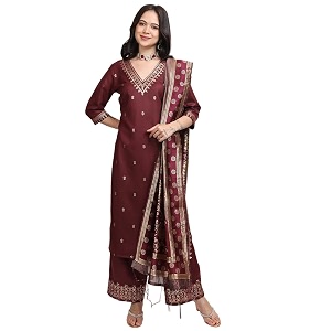 Vishudh Womens Ethnic Set Regular Fit