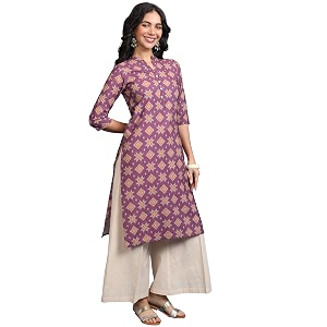 Vishudh Womens Kurta Comfortable Ethnic Wear