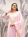 Vishudh Women Kurta Sharara Attached Dupatta Set