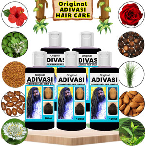 vishvambhari hair care combo anti hair fall dandruff remover hair growth 5 items in the set