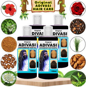 vishvambhari hair care combo anti hair fall dandruff remover hair growth 4 items in the set