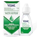 Visine Allergy Eye Relief Multi-Action Antihistamine & Redness Reliever Eye Drops with Pheniramine Maleate & Naphazoline HCl, Allergy Eye Drop Treatment for Red, Itchy Eyes, 0.5 fl. oz