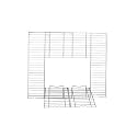 Vision Front Wire Grill with Doors for Vision S01/S02 Bird Cages