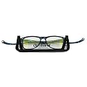 Optimax Anti Glare Blue Cut Magnetic Reading Glasses with Neck Band For Men Women (Blue +1.00)