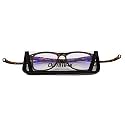 Optimax Anti Glare Blue Cut Magnetic Reading Glasses with Neck Band For Men Women (Brown +1.25)