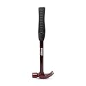 Visko 729 Curved Claw Hammer | 0.35 kg | Heat Treatment Drop-Forged Hammerhead for Pulling nails | Demolition work | Splitting Wood | Multicolor |