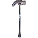 Visko 729 Curved Claw Hammer | 0.35 kg | Heat Treatment Drop-Forged Hammerhead for Pulling nails | Demolition work | Splitting Wood | Multicolor |