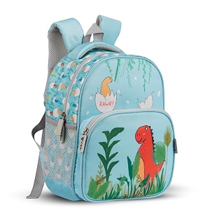 vismiintrend dinosaur print school bag for boy  baby bags for kids  preschool backpack  small cute bags for 2-5 year old casual picnic travel 1334 15 l birthday gift for kid  customized