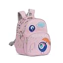 VISMIINTREND 12" Evil Eye School Bags Backpack for Kids Girls | 2-3 Years | Small | Preschool | Nursery | Kindergarten | Waterproof | Casual | Picnic | Tuition | Birthday | Christmas | Gift (Pink)