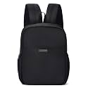 VISMIINTREND Fashion Nylon Casual Backpack for Teenager Girls | Small Laptop Bag for Women | College | Travel | Shopping | Office | Rakhi Gifts for Sisters (Black)