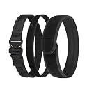 VISMIX Tactical Belt, Quick Release 1.75" MOLLE Battle Belt with Inner Belt and Anti-Slip Pad- Heavy Duty Battle Belts