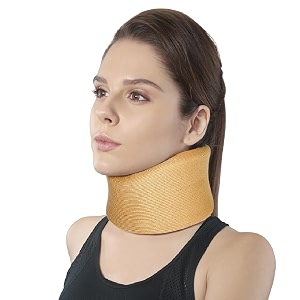vissco cervical collar soft- neck brace for cervical spine immobilization and pain relief comfortable neck support for spondylitis neck strain and injuries for men and women