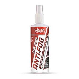 vista auto care anti fog demister 250ml  anti-fog spray for windscreen  anti-fog spray for car and helmet