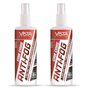 vista auto care anti fog demister 250ml x pack of 2