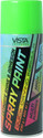 Vista Auto Care DIY Acrylic Spray Paint (Fluorescent Green) Fluorescent Green Spray Paint 400 ml (Pack of 1)