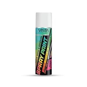 vista auto care spray paint 400 ml 290 g quick drying with gloss finish for metal wood walls  diy acrylic spray paint lacquer