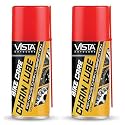 Vista Chain Lube 110ml | Bike Chain Lube | Chain Spray x Pack of 2 (110 ml +110ml)