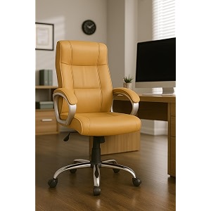 Vista Ergonomic Leatherette Boss Chair for Office