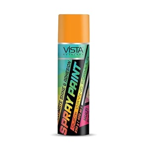 vista auto care spray paint 400 ml 290 g quick drying with gloss finish for metal wood walls  diy acrylic spray paint lemon yellow