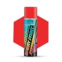 Vista Auto Care Spray Paint 400 ml (290 g) Quick Drying with Gloss finish for Metal, Wood, Walls | DIY Acrylic Spray Paint (Black Glossy)