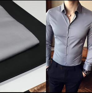 vistrol fab polycotton solid shirt  trouser fabric