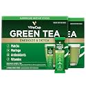 VitaCup Green Tea Instant Packets with Matcha, 48ct