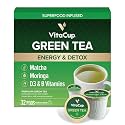 VitaCup Green Tea Pods with Matcha Moringa, 32ct