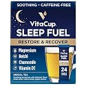 VitaCup Sleep Fuel Instant Tea Packets w/Chamomile and Magnesium, 24ct