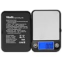Vitafit Black Digital Pocket Scale, 500g/0.01g, LCD Display, Gold Scales Coin Scales
