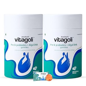 vitagoli probiotics gummies 60 days pack 4 billion cfus with bacillus coagulanswomen amp men digestive and immune health vaginal cognitive function amp uti mixed berry2 month supply